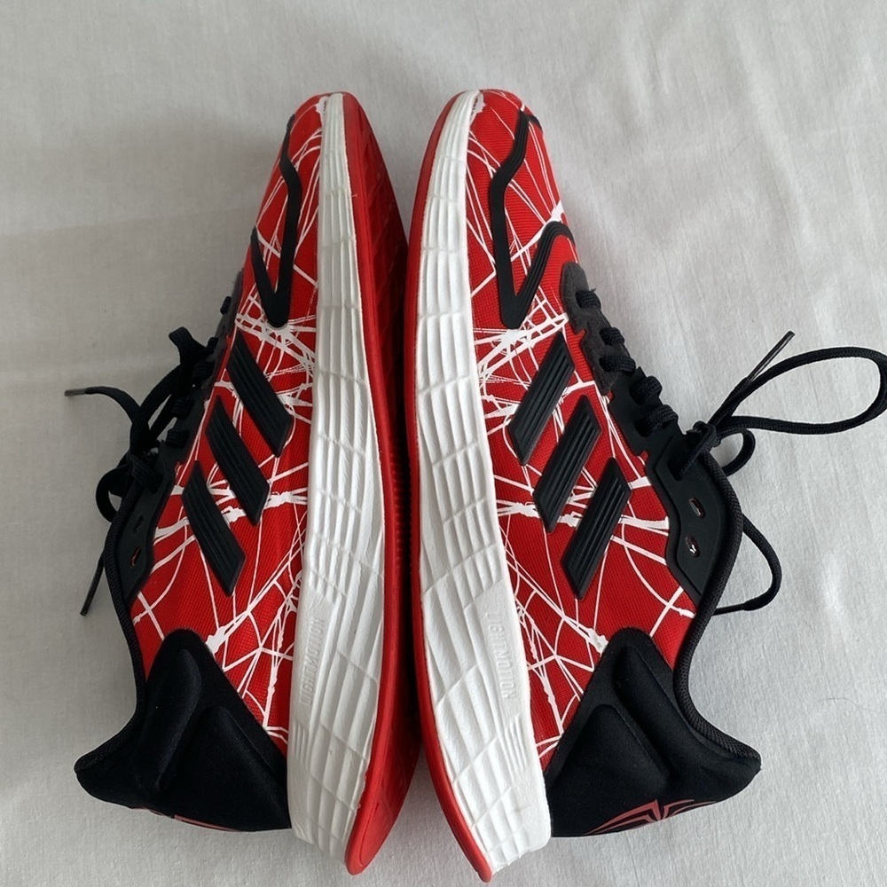Adidas Unisex x Marvel Duramo 10 Miles Morales Lace Shoes - Running, Sneakers - Picture 12 of 12